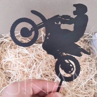 Dortový zápich Motocross